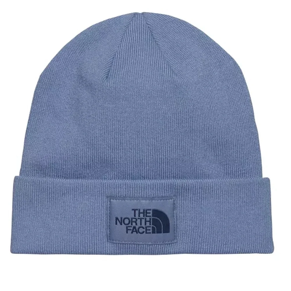 The North Face Women's Dock Worker Recycled Beanie Hat Folks Blue NWT